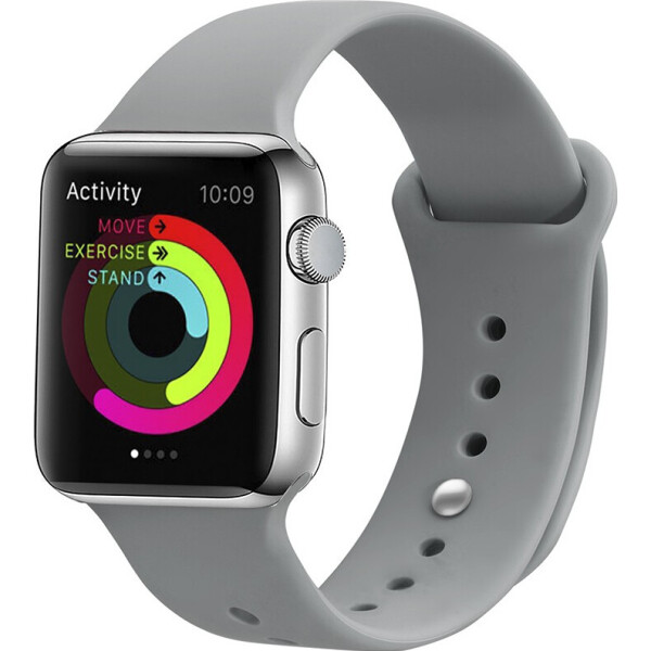 

Ремешок UWatch Silicone Strap for Apple Watch 38/40 mm Concrete (bz_F_101378)