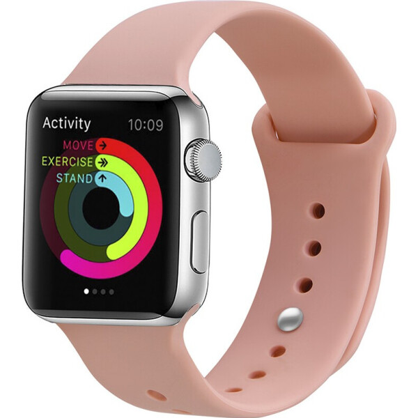 

Ремешок UWatch Silicone Strap for Apple Watch 38/40 mm Vintage Rose (bz_F_101371)