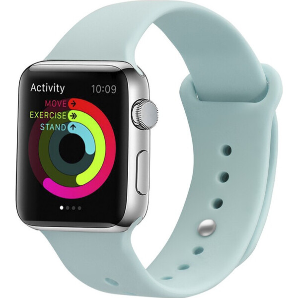 

Ремешок UWatch Silicone Strap for Apple Watch 38/40 mm Turquoise (bz_F_101367)