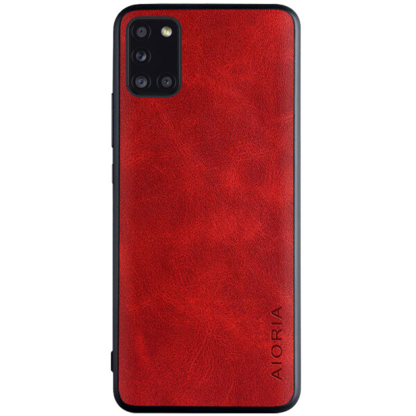 

Кожаный чехол AIORIA Vintage для Samsung Galaxy A31 (Красный) (1054490)
