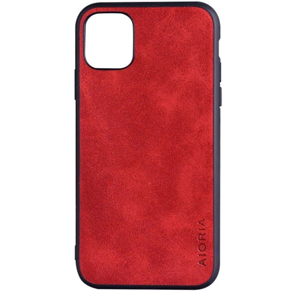 

Кожаный чехол AIORIA Vintage для Apple iPhone 11 Pro Max (6.5") (Красный) (1054693)