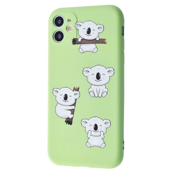 TPU чехол WAVE Fancy для Apple iPhone 11 (6.1") (Koala / Mint gum) (1056580)