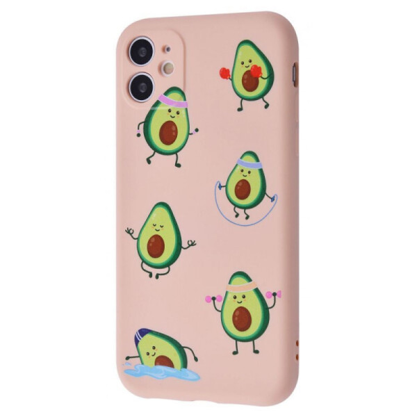 

TPU чехол WAVE Fancy для Apple iPhone 11 (6.1") (Sports avocado / Pink sand) (1056584)