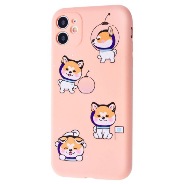 

TPU чехол WAVE Fancy для Apple iPhone 11 (6.1") (Laika spaceman / Pink sand) (1056581)