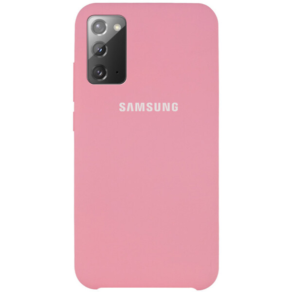 

Чехол Silicone Cover (AAA) для Samsung Galaxy Note 20 Розовый / Pink (143182)
