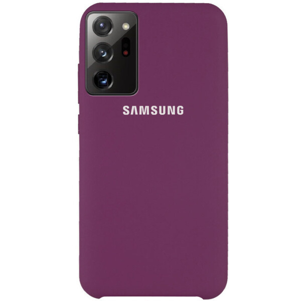 

Чехол Silicone Cover (AAA) для Samsung Galaxy Note 20 Ultra Фиолетовый / Grape (143221)