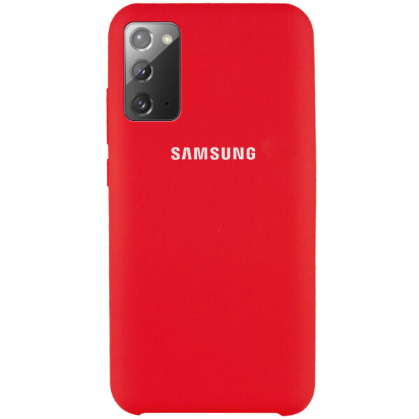 

Чехол Silicone Cover (AAA) для Samsung Galaxy Note 20 Красный / Red (143179)