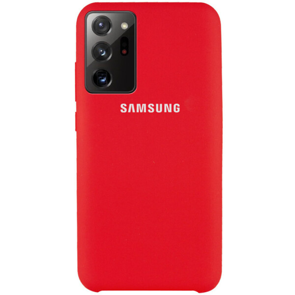 

Чехол Silicone Cover (AAA) для Samsung Galaxy Note 20 Ultra Красный / Red (143211)