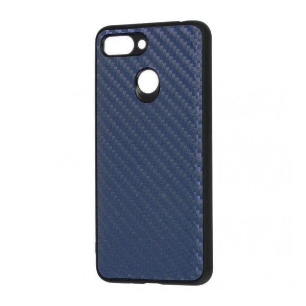 

TPU+PC чехол Carbon для Xiaomi Mi 8 Youth (Mi 8X) Синий (93101736)