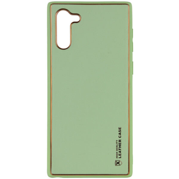 

Кожаный чехол Xshield для Samsung Galaxy Note 10 Мятный / Mint (143552)