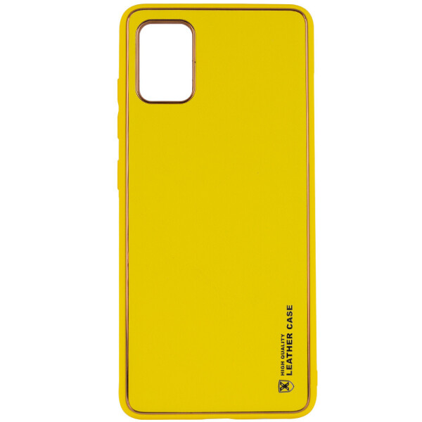 

Кожаный чехол Xshield для Samsung Galaxy A51 Желтый / Yellow (142594)