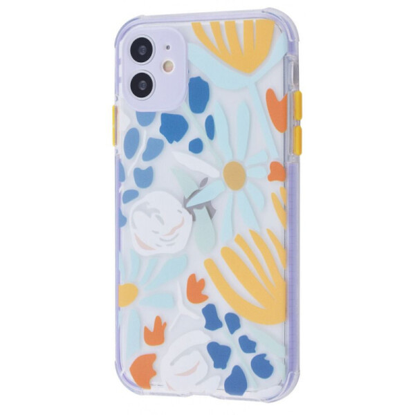 

TPU чехол Flowers Colourful для Apple iPhone 11 (6.1") (Сиреневый/Цветы) (1056516)