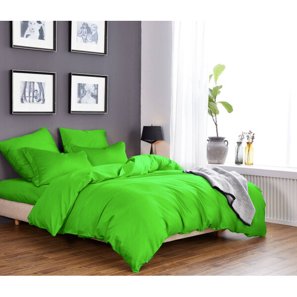 

Постельное белье Однотонный Салатовый, 100x150 см, Кроватка Комплект