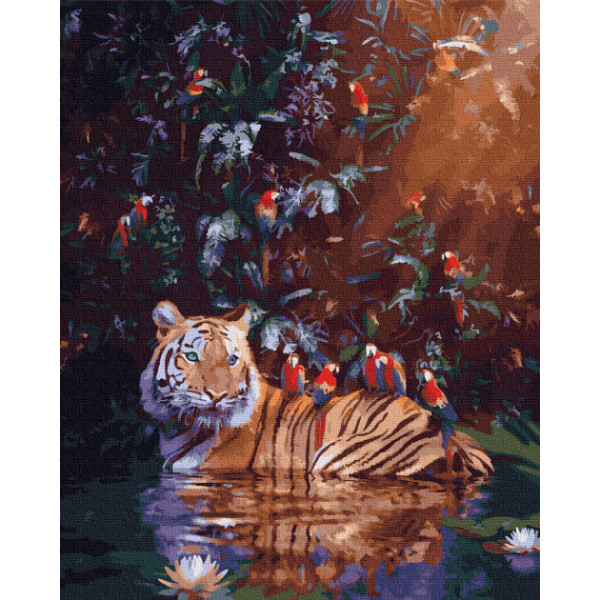 

Картина по номерам. Rainbow Art "Утренние ванны" GX35443-RA