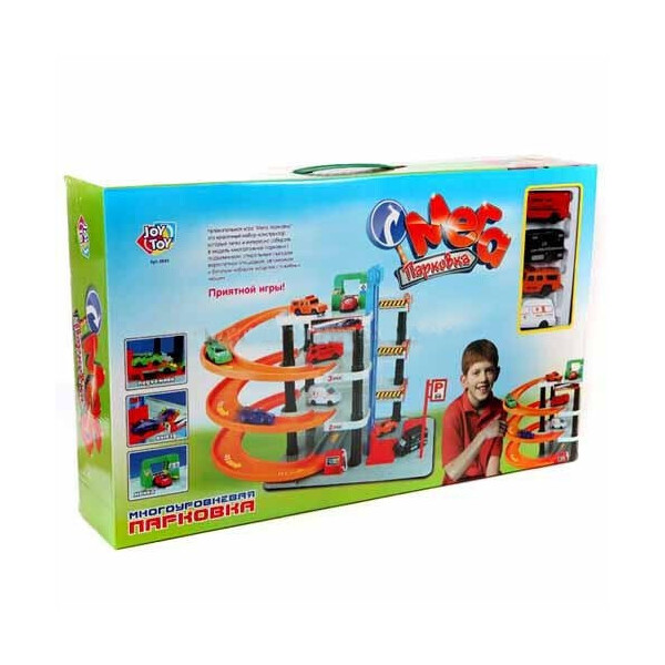 

Игровой набор гараж Мега парковка 0849