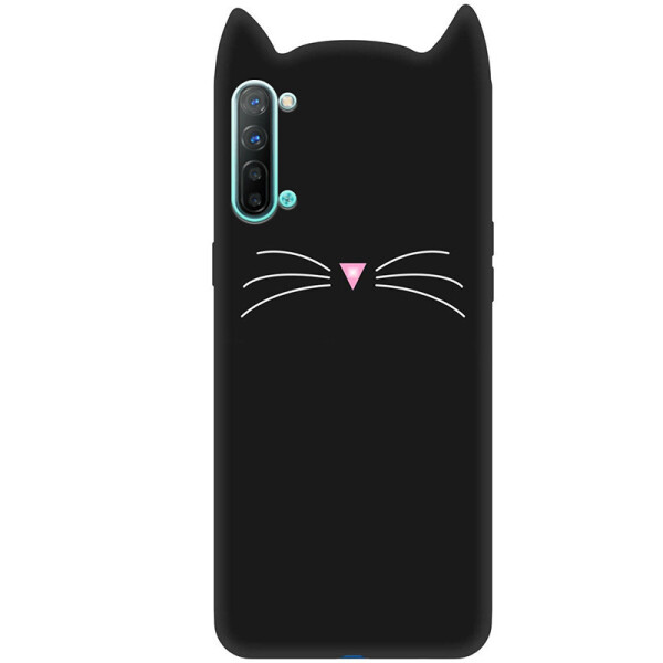 

Силиконовая накладка 3D Cat для Oppo Reno 3 5G Черный (146440)