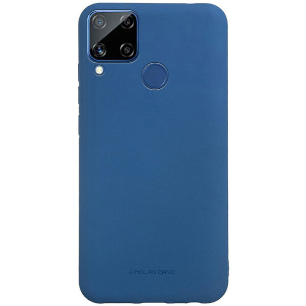 

TPU чехол Molan Cano Smooth для Realme C15 / C12 Синий (144953)