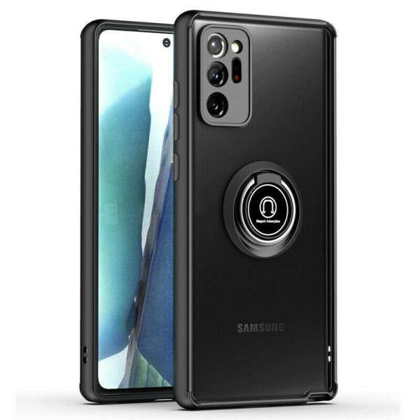 

TPU+PC чехол Deen ColorEdgingRing for Magnet для Samsung Galaxy Note 20 Ultra Черный (144889)