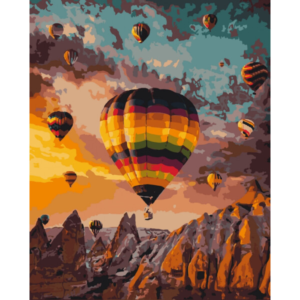 

Картина по номерам. Art Craft "Воздушные шары Каппадокии" 40*50 см 10503-AC