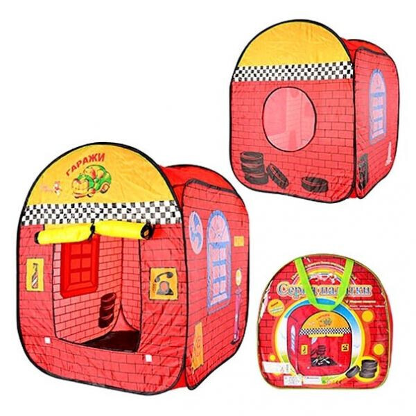

Игровая детская палатка Гараж 3308