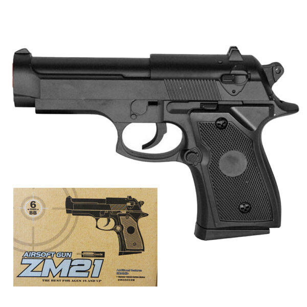 

Игрушечный пистолет ZM21 метал