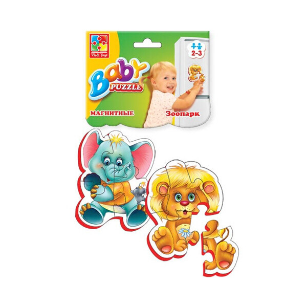

Пазл магнитный Vladi Toysы Зоопарк