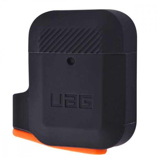 

Силиконовый футляр UAG для наушников AirPods Black / Orange (143076)