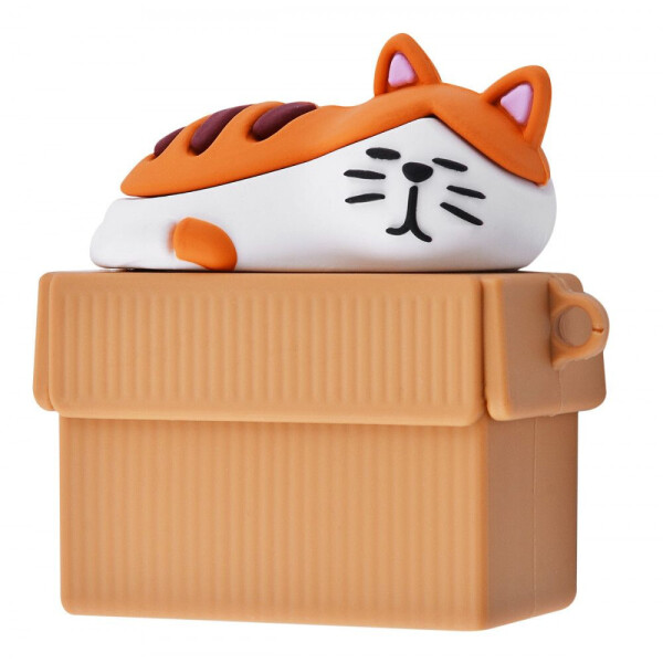 

Силиконовый футляр Sleeping Cat для наушников Airpods Sleeping Cat (143074)