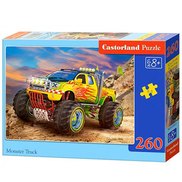

Пазл Castorland 260 элементов Монстр-Трак