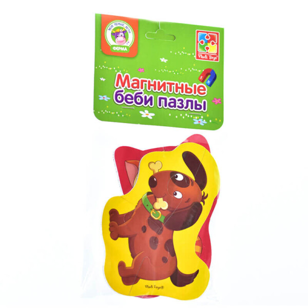 

Пазл магнитный Vladi Toys Котенок и щенок (41041)