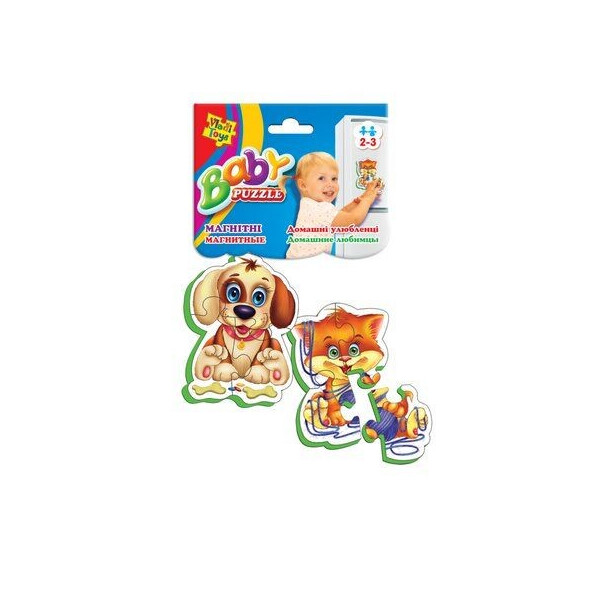 

Пазл магнитный Vladi Toys Vladi Toysы Домашние любимцы