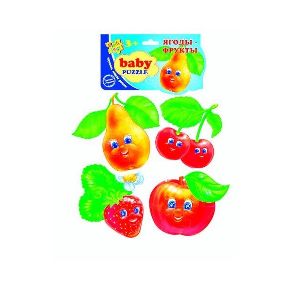 

Пазл Vladi Toys Ягоды-фрукты