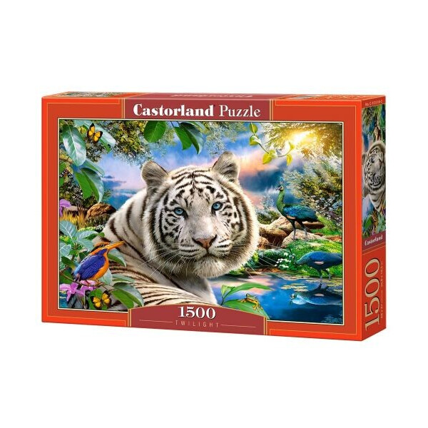 

Пазл Castorland Белый тигр 1500 элементов