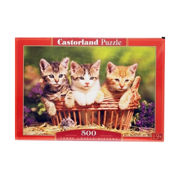 

Пазл Castorland Три котенка 500 элементов