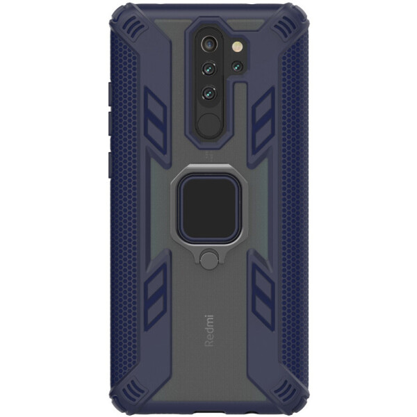 

Ударопрочный чехол Combo Ring for Magnet для Xiaomi Redmi 9 Синий (141385)