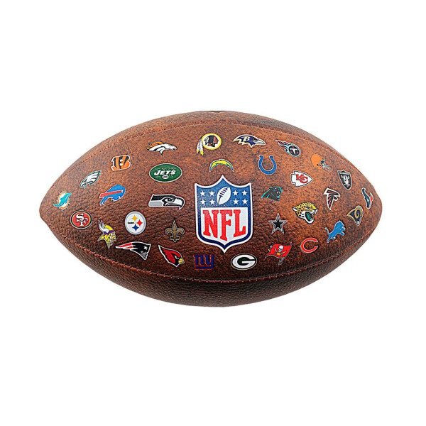 

для американского футбола Wilson NFL JR THROWBACK WTF1534XBNFL (детский размер)