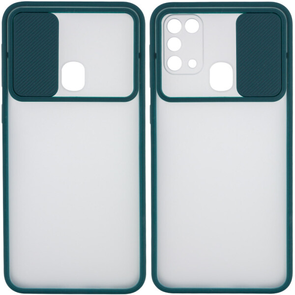 

Чехол Camshield mate TPU со шторкой для камеры для Samsung Galaxy M31 Зеленый (140593)