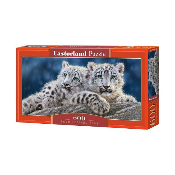 

Пазл Castorland Снежные леопарды 600 элементов