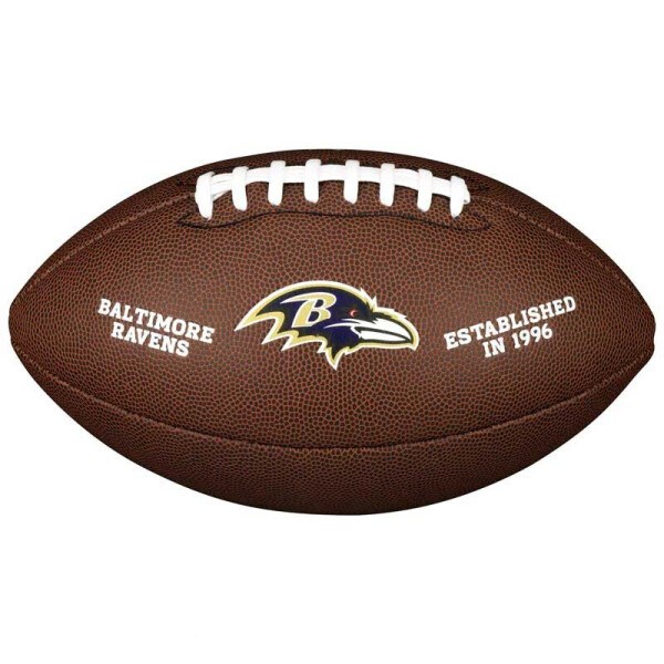 

Мяч для американского футбола Wilson NFL Baltimore Ravens WTF1748XBBA (размер 5)