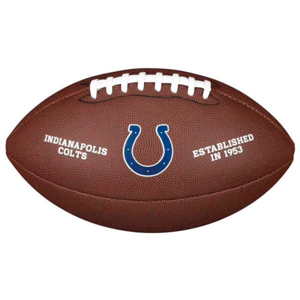 

Мяч для американского футбола Wilson NFL Indianapolis Colts WTF1748XBIN (размер 5)