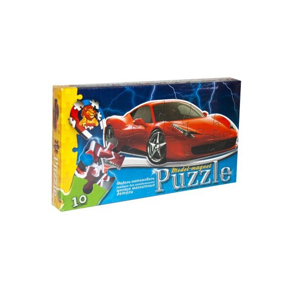 

Пазл мягкий магнитный Danko toys Ferrari 10 элементов