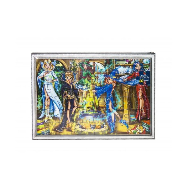 

Пазл магнитный Danko toys Ведьмочки 60 элементов