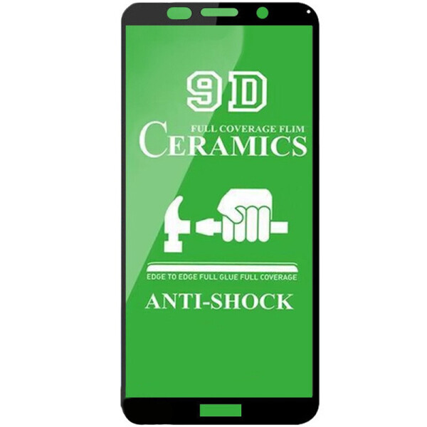 

Защитная пленка Ceramics 9D для Huawei Y5p Черный (136602)