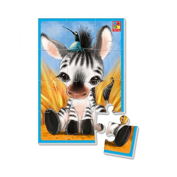 

Пазл мягкий Vladi Toys Зебрик