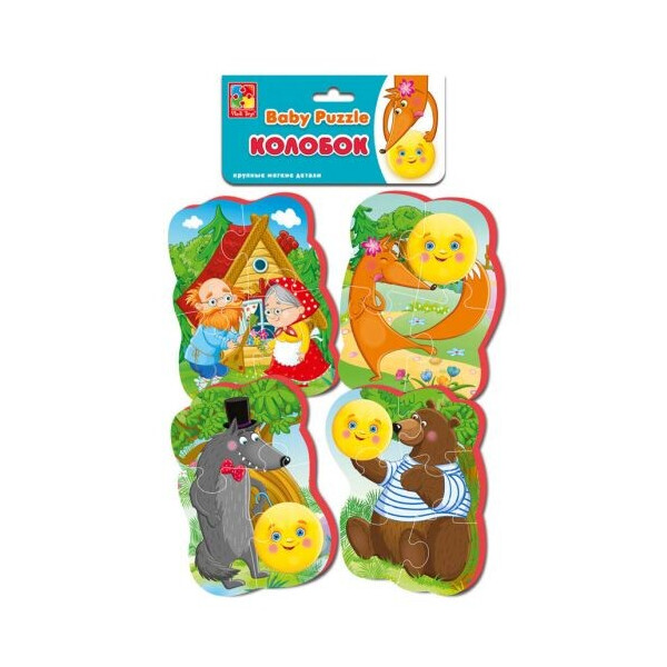 

Пазл Vladi Toys Сказки: Колобок