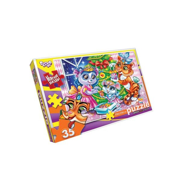 

Пазл мягкий Danko toys Новогодний карнавал 35 элементов