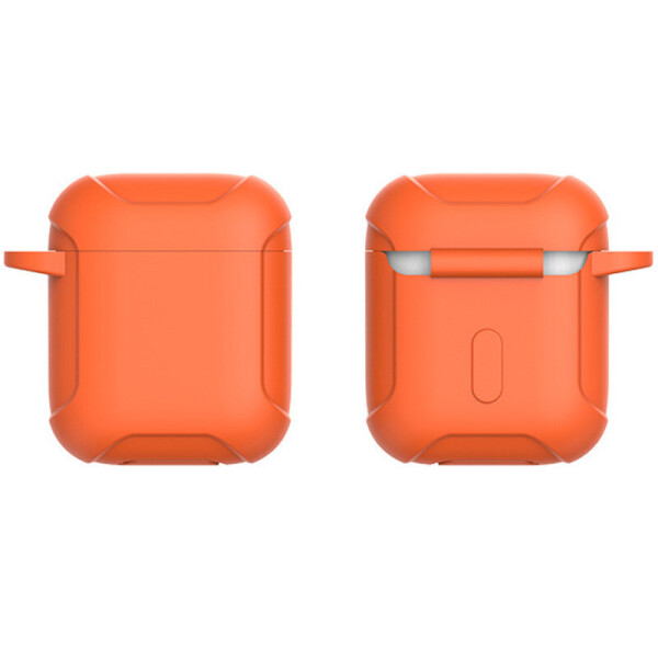 

Силиконовый футляр Armor с карабином для Airpods Оранжевый (133202)