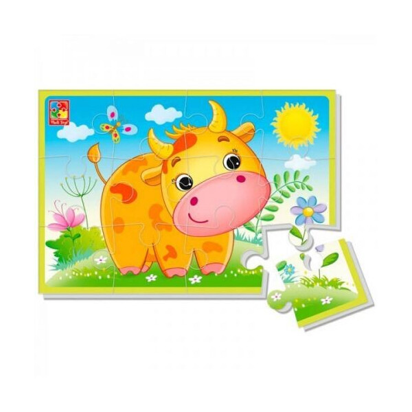 

Пазл мягкий Vladi Toys Телёнок