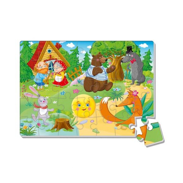 

Пазл мягкий Vladi Toys Колобок