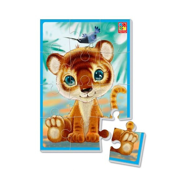 

Пазл мягкий Vladi Toys Тигрёнок